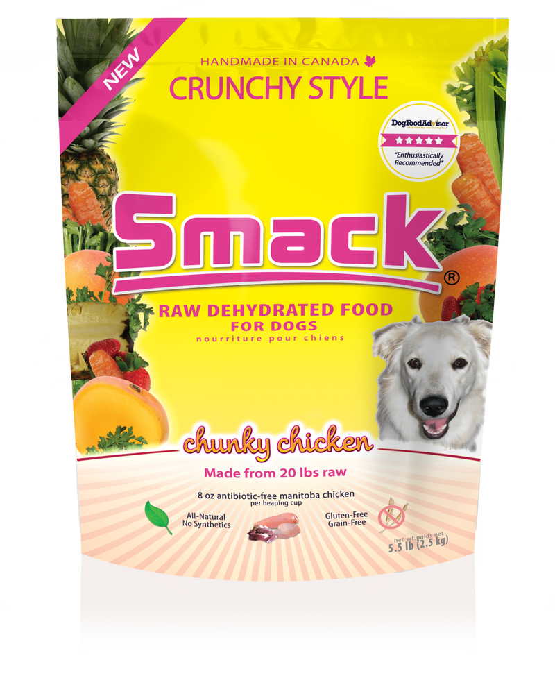 Smack Chunky Chicken 250g CanvasbackPets