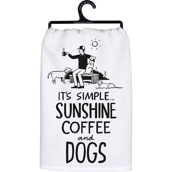 Dish Towel - Sunshine Dogs