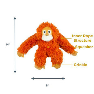 Tall Tails Rope Body Orangutan 14"