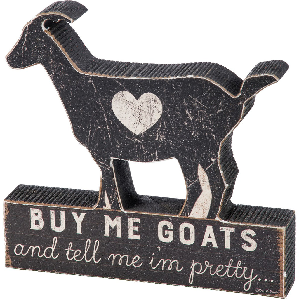 Shelf Sitter - Buy Me Goats...