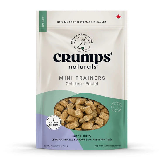 Crumps Mini Trainers Chicken Moist 132g