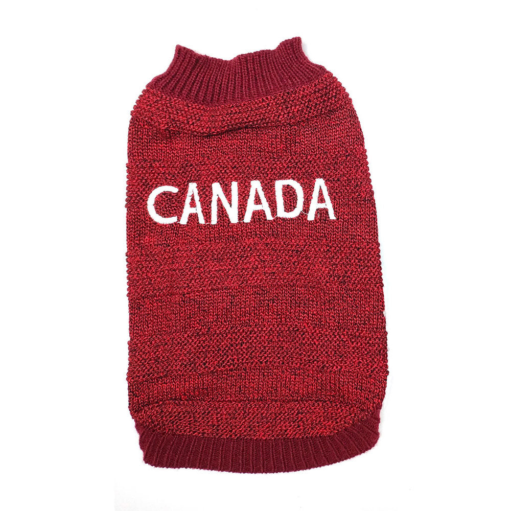 Knit Canada Sweater 8"