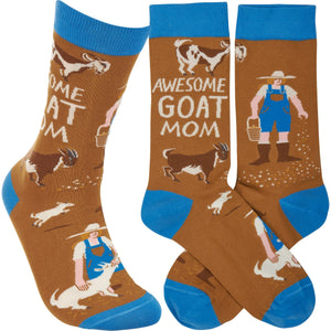 Socks - Awesome Goat Mom