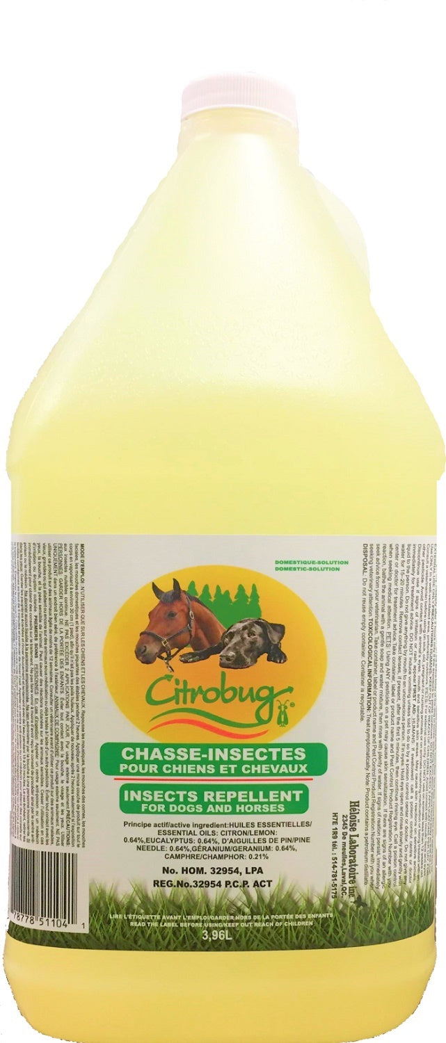 Citrobug Natural Bug Spray (Dogs/Horses) 3.96L