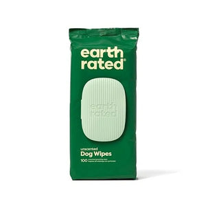 Pet Wipes 8x8 100 pk Earth Rated