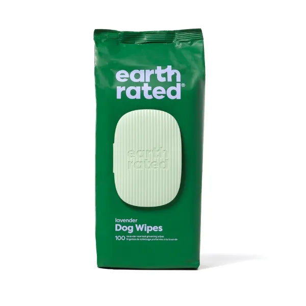 Pet Wipes 8x8 100 pk Earth Rated