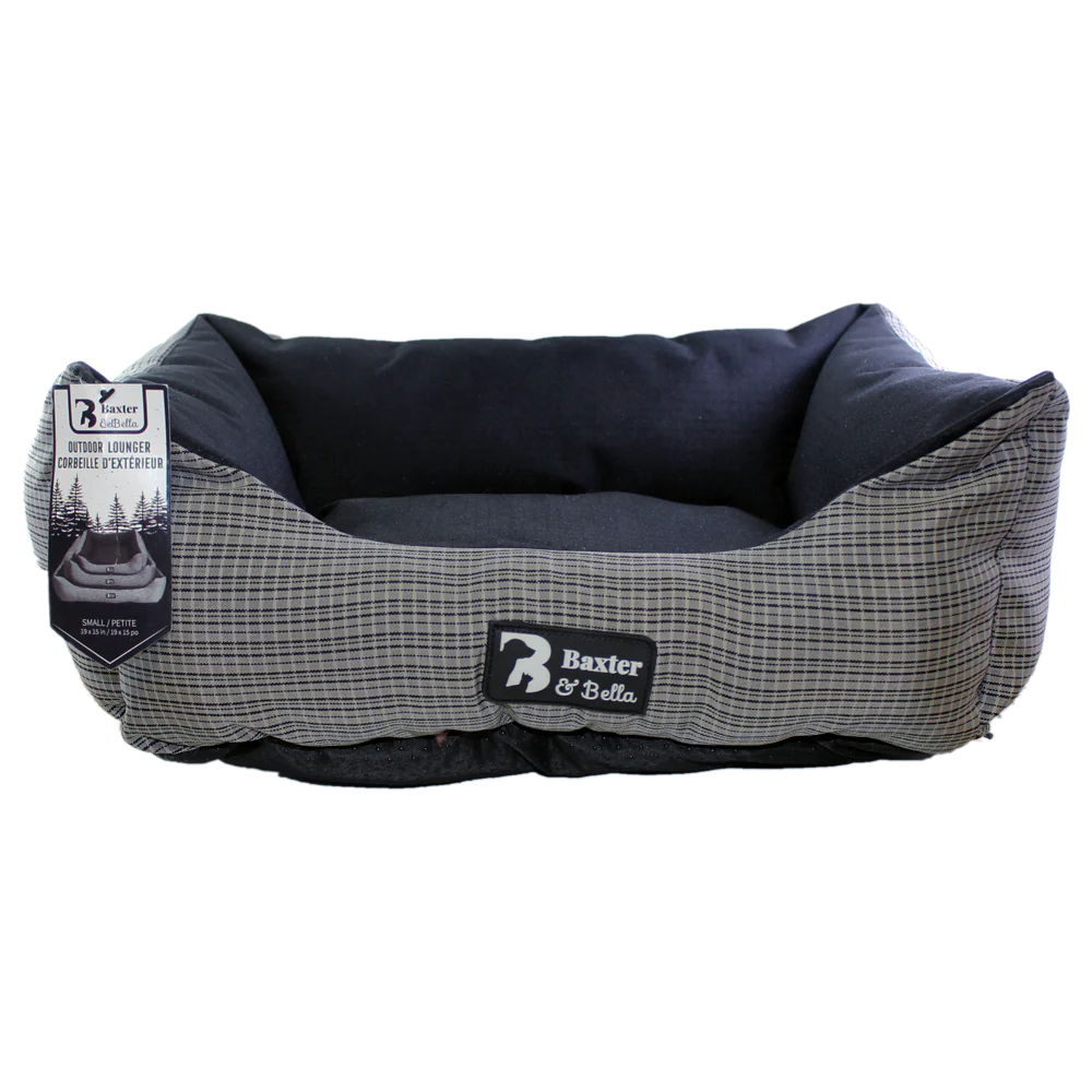 Baxer & Bella Lounger Grey 19x15