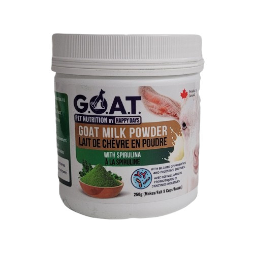 Goat Milk Powder w/Spirulina 250g