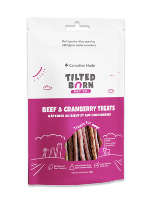 Tilted Barn Beef & Cran Treat Sticks 3.5oz