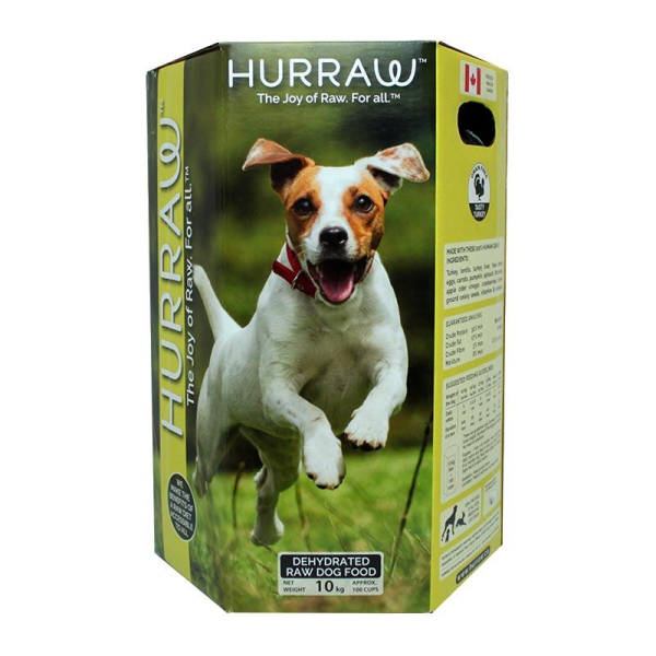 Hurraw Dog Dehydrated Raw Turkey 10 kg