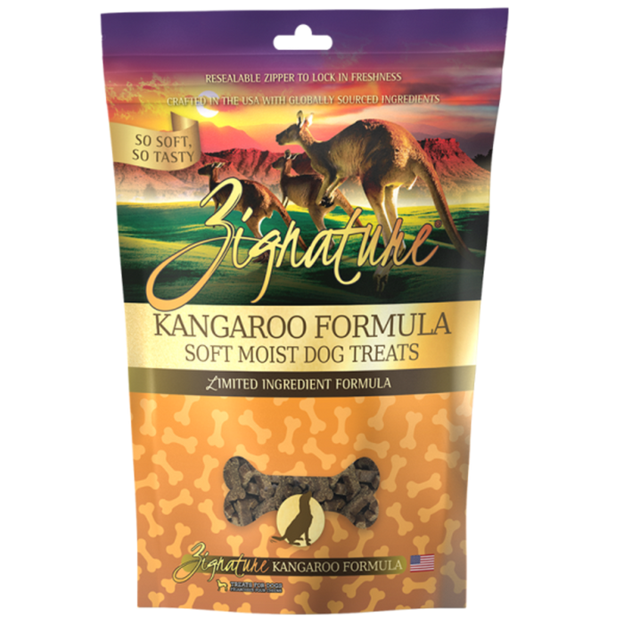 Zignature  Dog Soft Moist Treats Kangaroo 113g