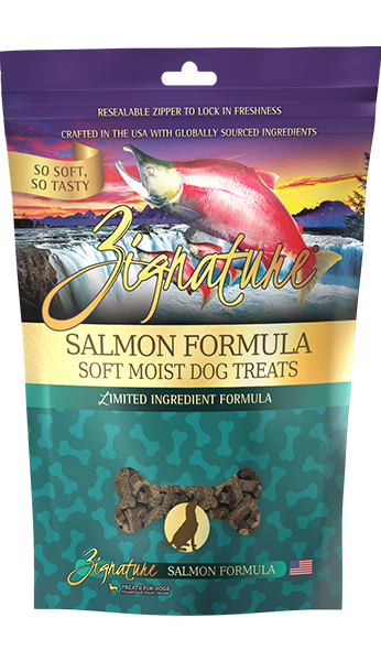 Zignature  Dog Soft Moist Treats Salmon 113g