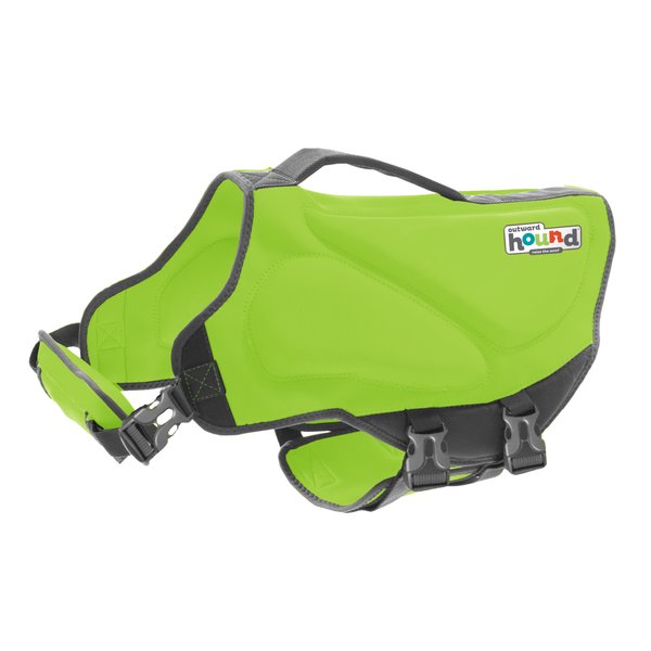 Outward Hound Life Jacket Green Small